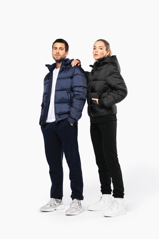 Veste unisexe ripstop recyclée à capuche – Image 15
