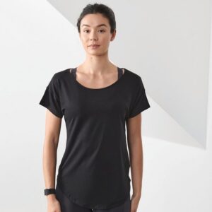 T-shirt scoop neck femme