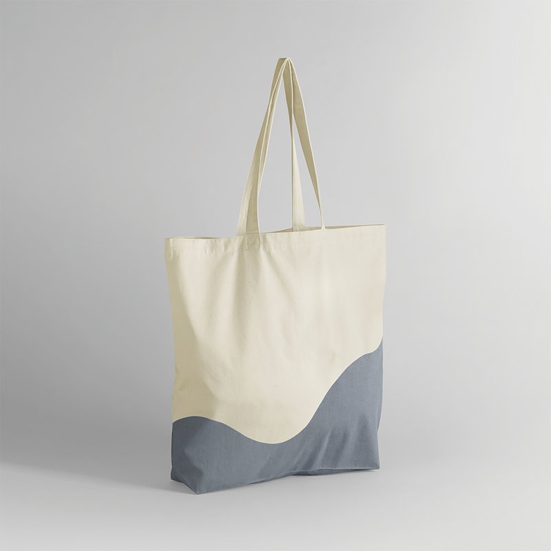 Sac fourre-tout organique à imprimé tourbillon – Image 10