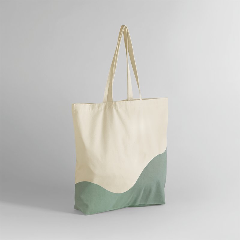 Sac fourre-tout organique à imprimé tourbillon – Image 8