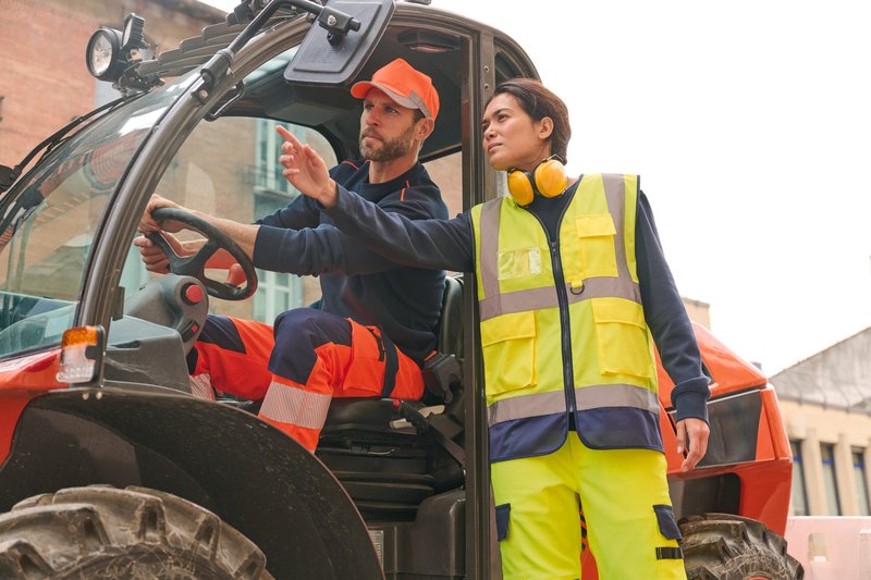 Gilet de sécurité haute visibilité recyclé avec zip unisexe – Image 16