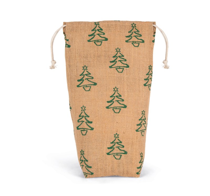 Porte-bouteille avec motifs de Noël