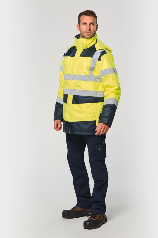 Parka de sécurité recyclée 4 en 1 unisexe – Image 7