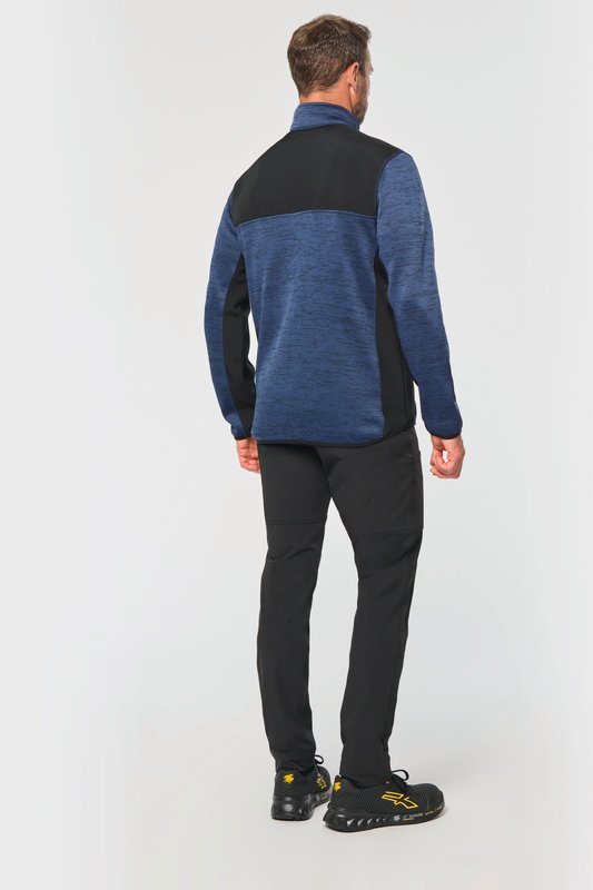 Veste recyclée en polytricot homme – Image 3