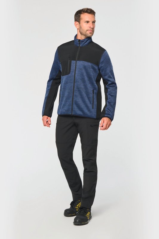 Veste recyclée en polytricot homme – Image 5