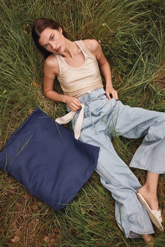 Grand sac de shopping fourre-tout esprit rustique – Image 7