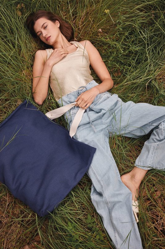 Grand sac de shopping fourre-tout esprit rustique – Image 8