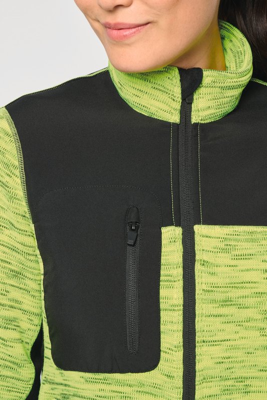 Veste recyclée en polytricot femme – Image 8