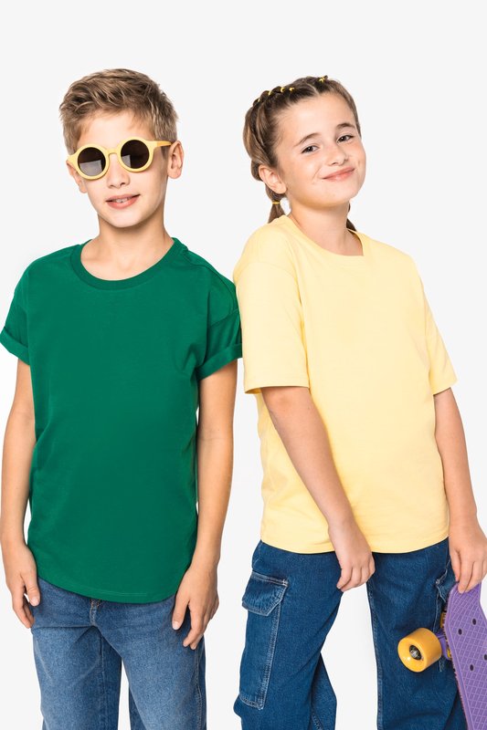 T-shirt écoresponsable oversize enfant