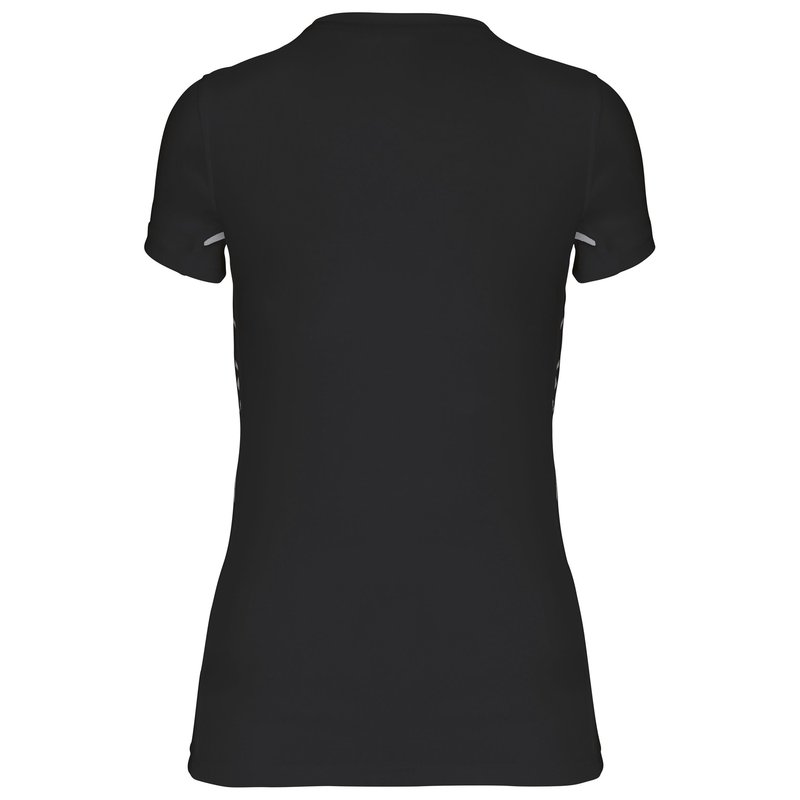 T-shirt de sport bi-matière manches courtes femme – Image 3