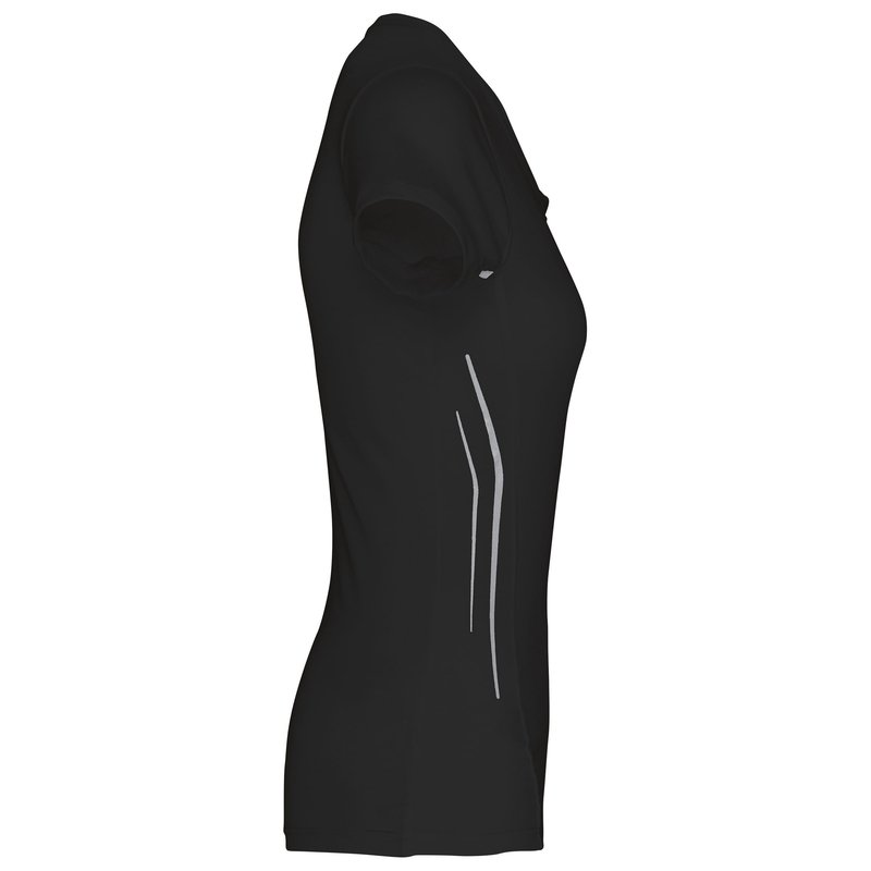 T-shirt de sport bi-matière manches courtes femme – Image 4