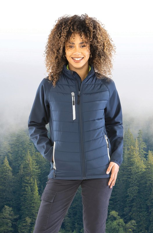 Veste softshell rembourrée black compass recyclée – Image 7