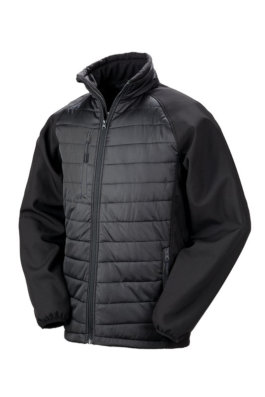 Veste softshell rembourrée black compass recyclée – Image 9