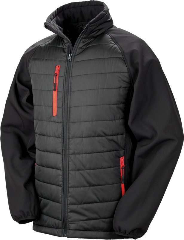 Veste softshell rembourrée black compass recyclée – Image 13