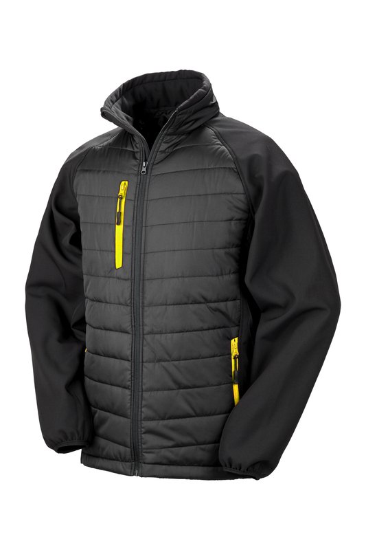 Veste softshell rembourrée black compass recyclée – Image 15