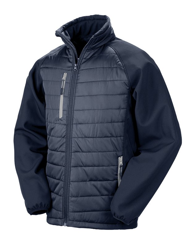 Veste softshell rembourrée black compass recyclée – Image 16