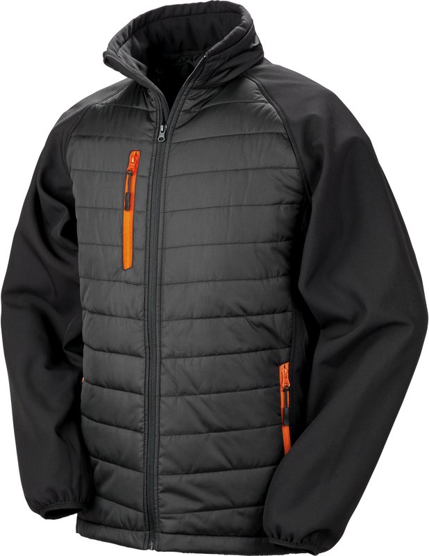 Veste softshell rembourrée black compass recyclée – Image 12