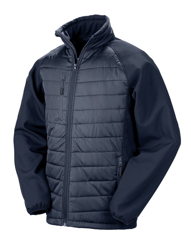 Veste softshell rembourrée black compass recyclée – Image 17