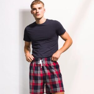 Short à motif tartan