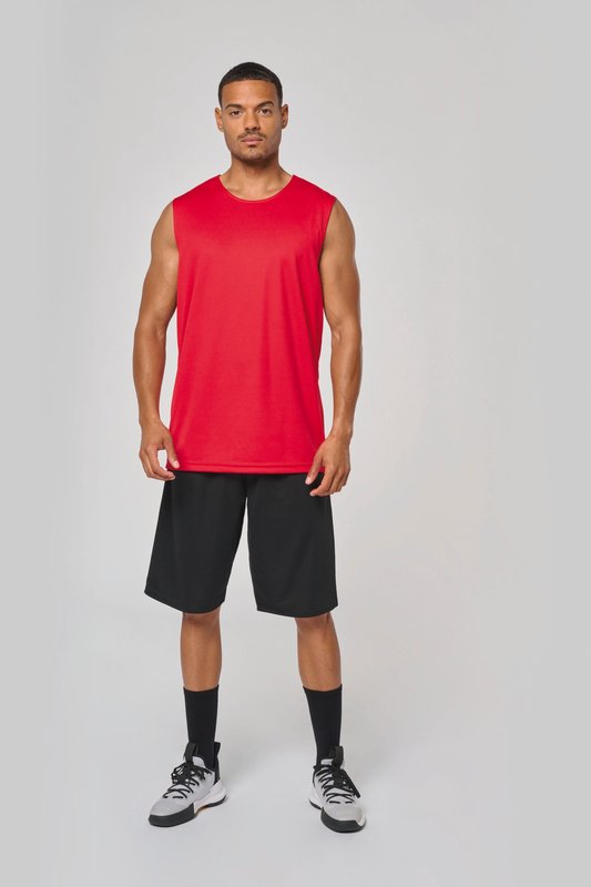 Short réversible basket-ball unisexe