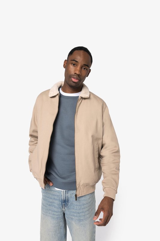 Veste écoresponsable col sherpa unisexe – Image 5