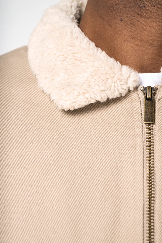 Veste écoresponsable col sherpa unisexe – Image 8