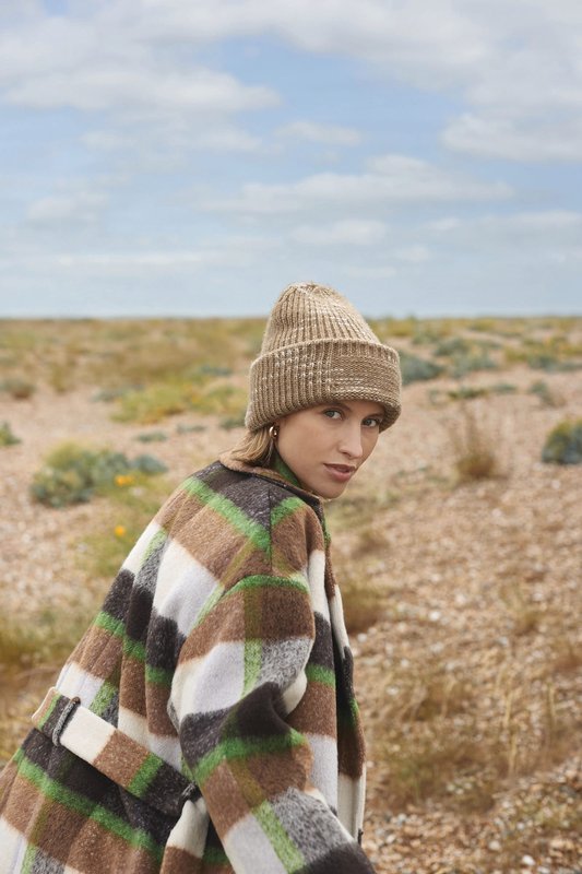 Bonnet à patch en grosse mailles – Image 3