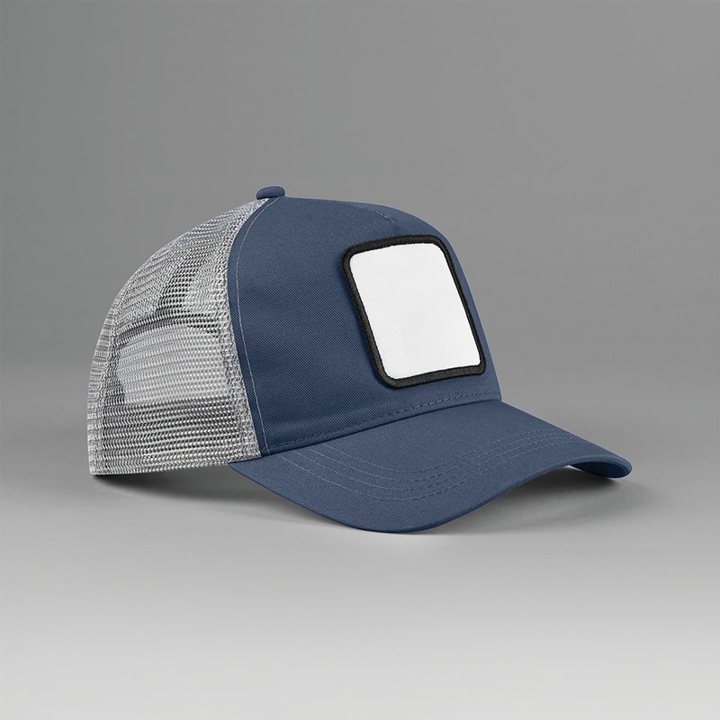 Casquette trucker 5 panneaux avec patch carré – Image 8