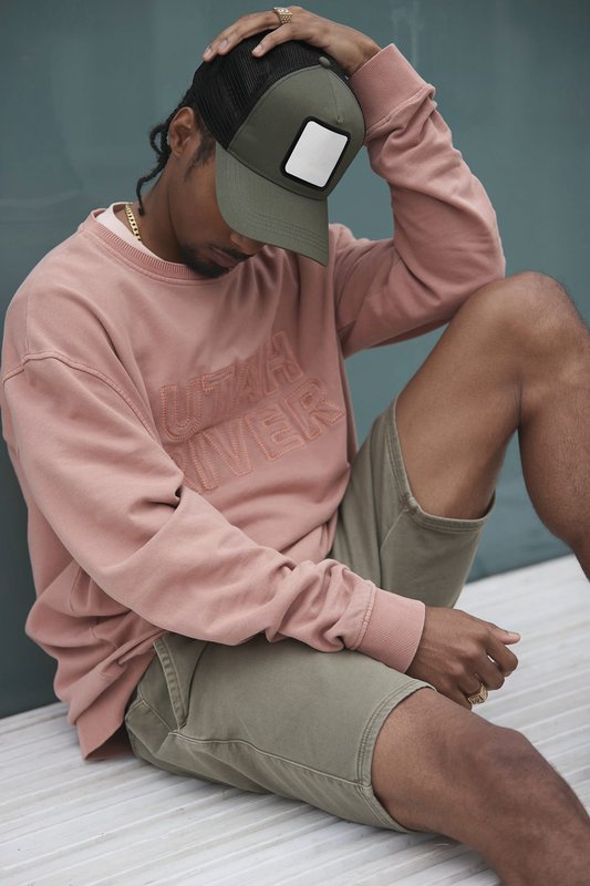 Casquette trucker 5 panneaux avec patch carré – Image 3