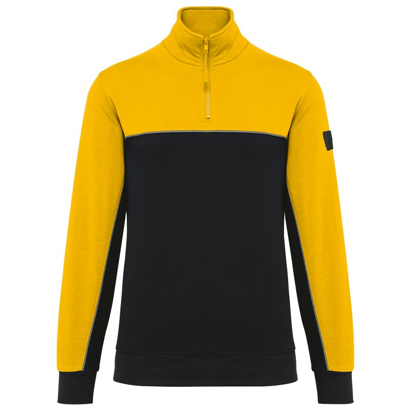 Sweat-shirt écoresponsable col zippé unisexe – Image 29