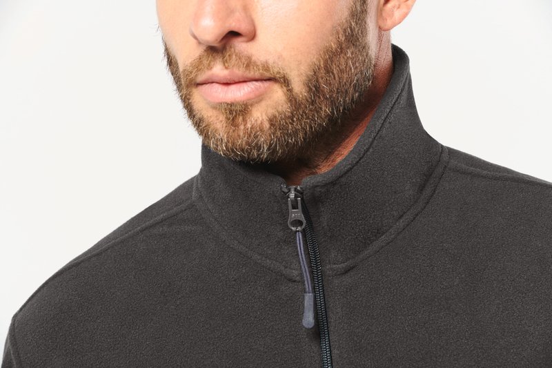 Veste micropolaire bicolore écoresponsable unisexe – Image 14