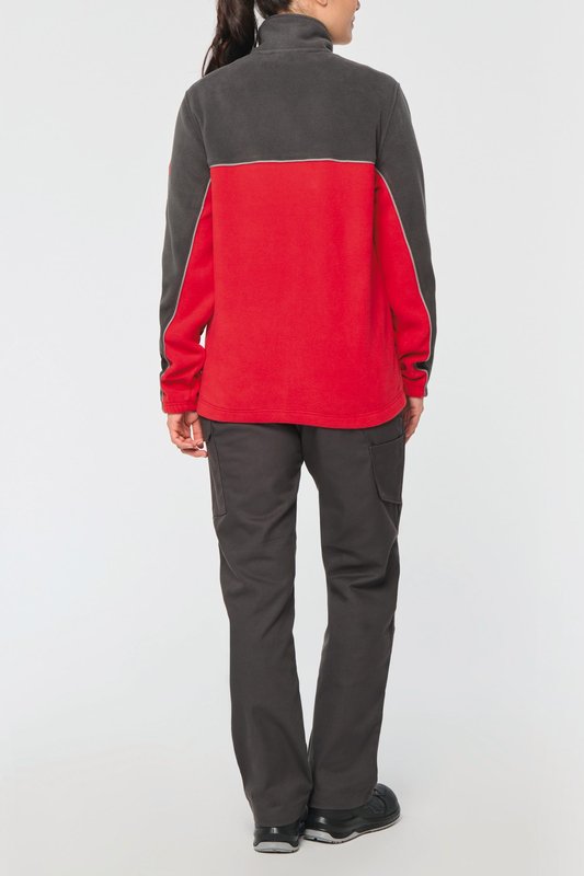 Veste micropolaire bicolore écoresponsable unisexe – Image 29