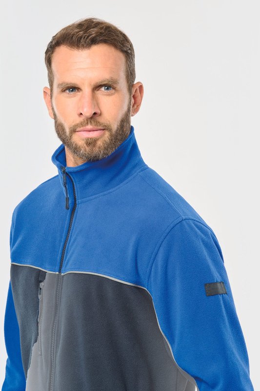 Veste micropolaire bicolore écoresponsable unisexe – Image 19