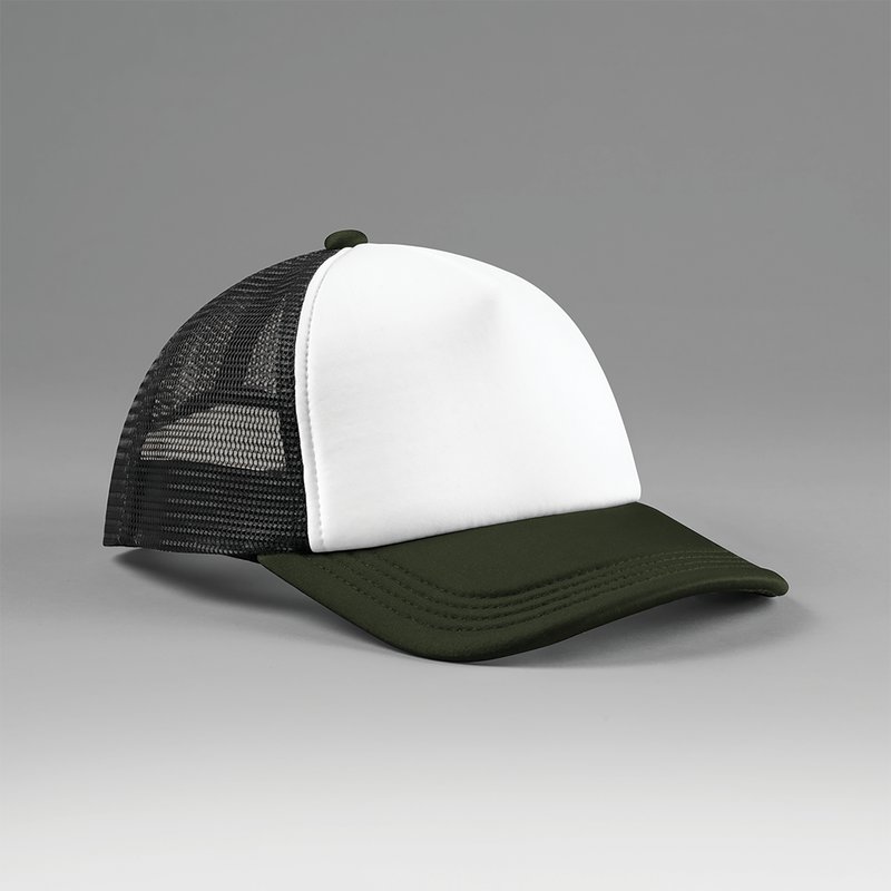 Casquette trucker 5 panneaux multicolor – Image 4