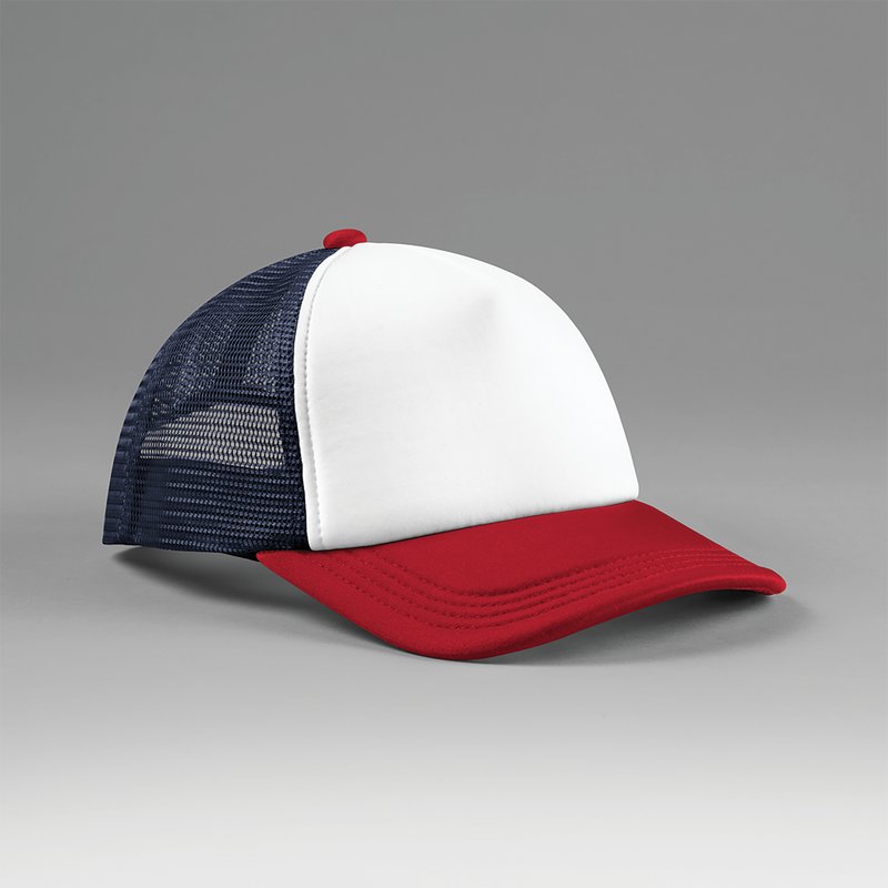 Casquette trucker 5 panneaux multicolor – Image 7