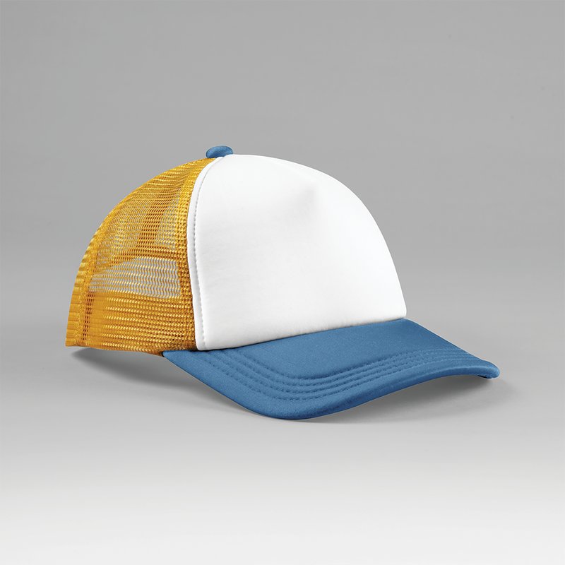 Casquette trucker 5 panneaux multicolor – Image 6