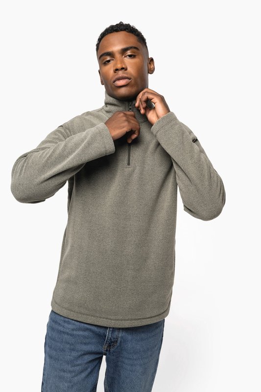 Enzo > Micropolaire col zippé homme