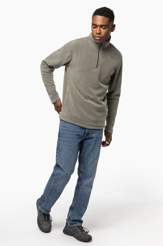 Enzo > Micropolaire col zippé homme – Image 7