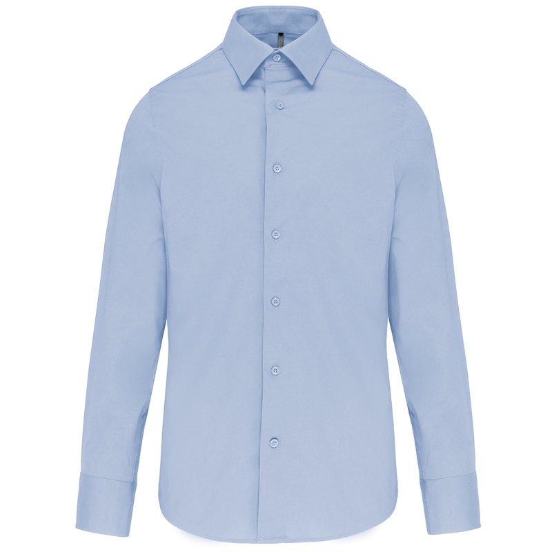 Chemise coton / élasthanne manches longues homme – Image 4
