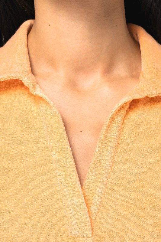 Polo écoresponsable en éponge femme – Image 6