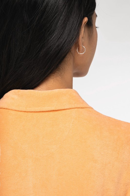 Polo écoresponsable en éponge femme – Image 8