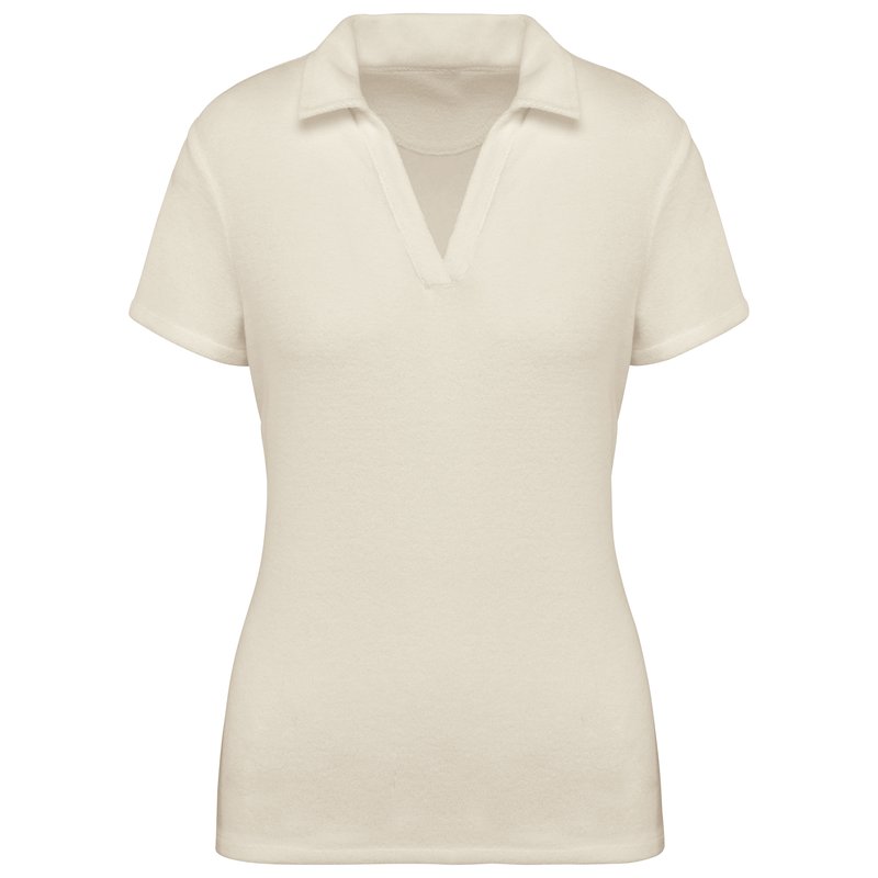 Polo écoresponsable en éponge femme – Image 9