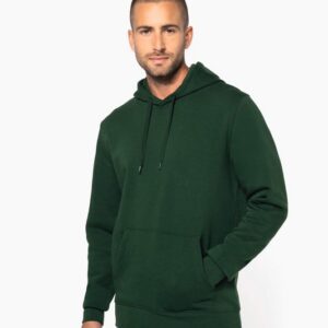 Sweat-shirt écoresponsable à capuche homme