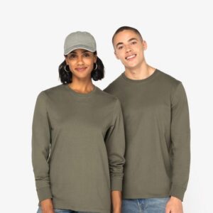 T-shirt écoresponsable manches longues unisexe