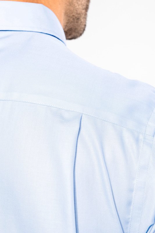 Chemise micro-sergé manches courtes sans repassage – Image 11
