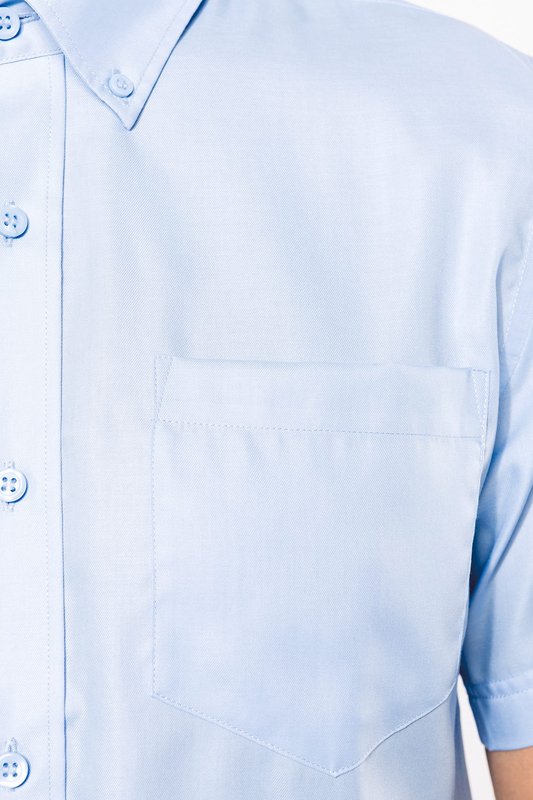 Chemise micro-sergé manches courtes sans repassage – Image 10