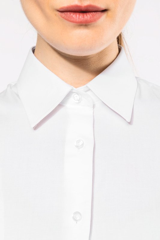 Chemise manches courtes sans repassage femme – Image 9