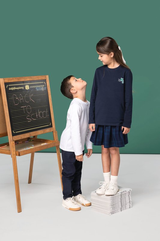 T-shirt écoresponsable manches longues enfant – Image 6