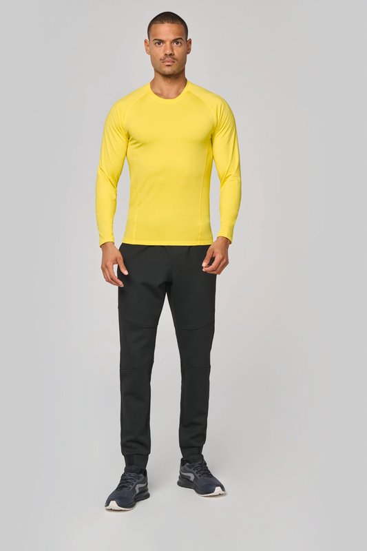 T-shirt double peau sport manches longues unisexe – Image 8