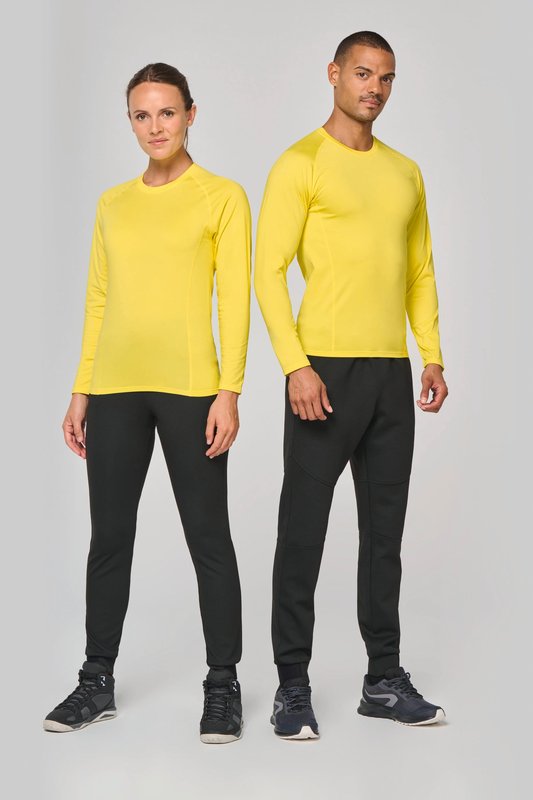 T-shirt double peau sport manches longues unisexe – Image 15